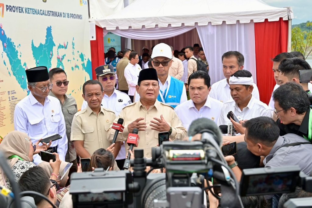 Presiden Prabowo Resmikan Proyek Energi Terbesar Dunia di Sumedang