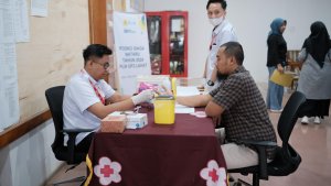 PLN UID S2JB Gelar Donor Darah Massal, 106 Kantong Darah untuk Masyarakat