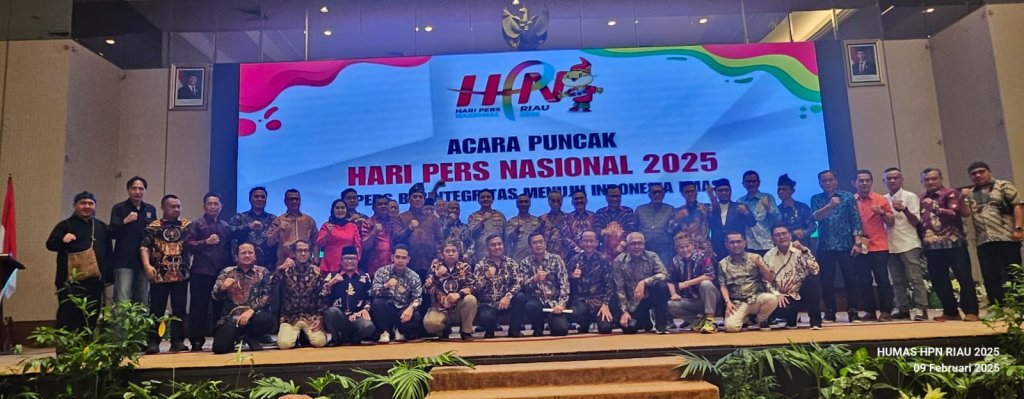 Riau Jadi Tuan Rumah Peringatan HPN 2025, Ribuan Insan Pers Hadir