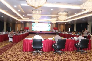 Polda Sumsel Gelar Rapat Koordinasi Gugus Tugas Ketahanan Pangan