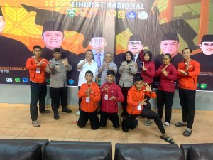 Kejuaraan Tingkat Nasional, Polda Sumsel Turunkan 7 Atlet dan 2 Pelatih