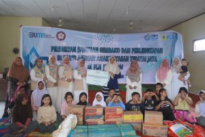 PLN Salurkan Bantuan Sembako kepada Anak Yatim dan Penyandang Disabilitas di Jambi