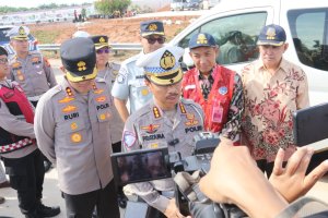 Jelang Arus Mudik, Dirlantas Polda Sumsel Tinjau Jalur Palembang – Banyuasin