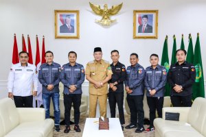 Terima Audensi Bawaslu Muba, Ini Harapan Bupati M.Toha