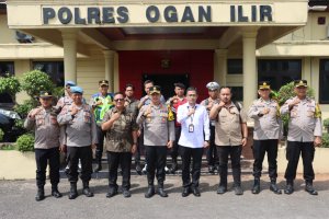 Kompolnas Tinjau Kesiapan Operasi Ketupat 2025 di Polres Ogan Ilir