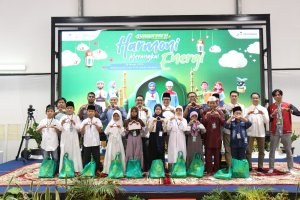 PHE Jambi Merang Gelar Safari Ramadhan, Bagikan 1600 Paket Bahan Pokok ke Masyarakat