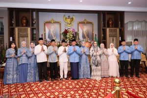 Kapolda Sumsel Hadiri Halal Bihalal dengan Forkopimda Sumsel dan Tokoh Masyarakat