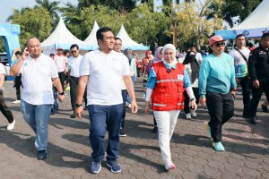 PLN Mobile Color Run 2025 Palembang dibuka, Social Activation Langkah Sinergi Sehat dan Peduli Lingkungan