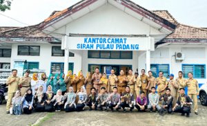 Asisten lll Setda OKI Lakukan Pembinaan di Kecamatan SP Padang