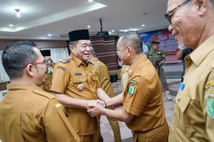 Bupati H M Toha Pimpin Langsung Apel Gabungan dan Halal Bihalal Setelah Libur Lebaran