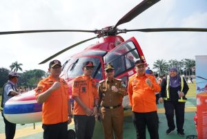 Pemkab OI Siap Bersinergi Memadamkan Karhutla pada Apel dan Simulasi Karhutla Provinsi Sumatera Selatan Tahun 2025
