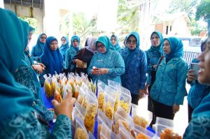 Optimalkan Program Kerja, Ketua TP PKK Muba Hj Patimah Toha Lakukan Pembinaan 10 Program Pokok PKK