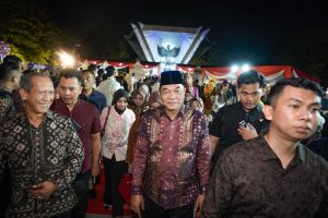 Bupati Muba HM. Toha Hadiri Pembukaan lan Festival Sriwijaya XXXIII Tahun 2025