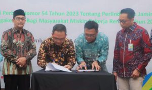 Pemkab Muba Luncurkan Program Perlindungan Sosial untuk Pekerja Rentan di Muba