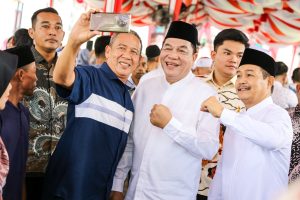 Bupati H M Toha Bersama Wabup Rohman Lepas Ratusan Calon Jamaah Haji 2025