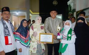 Wawako Prabumulih Hadiri Wisuda Tahsin dan Tahfizh Quran Rumah Quran Ishanul Ummah