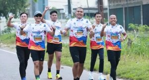 Wawako Prabumulih Turut Meriahkan Fun Run HUT Bhayangkara