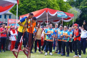 Peringati Hari Kemerdekaan RI Ke 80, Pemkab Muba Gelar Lomba Olahraga Tradisional