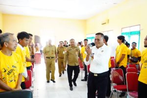 Wali Kota Prabumulih Buka Pelatihan Teknis Baja Ringan: Tingkatkan Daya Saing Aplikator Lokal