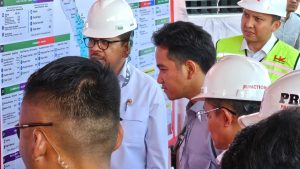 Personil Polres Ogan Ilir Laksanakan Pengamanan Kunjungan Wapres Gibran Ke Ogan Ilir