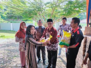 Aksi Cepat Pemkab Muba dan Bulog Ringankan Beban Warga Sungai Keruh