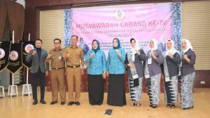 Sekda Kota Prabumulih Hadiri Muscab ke IV IBI Cabang Kota Prabumulih