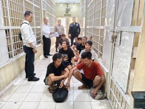 Jaga Keamanan dan Atasi Over Kapasitas Ruang Tahanan, Sat Tahti Polres Ogan Ilir Titipkan 11 Tahanan ke Lapas Tanjung Raja