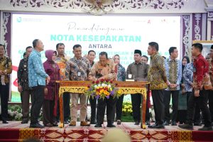 Pemerintah kabupaten Ogan Ilir Teken Nota Kesepakatan Bersama BPS, Gubernur Sumsel Tegaskan Pentingnya Data untuk Pembangunan