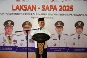 Wakil Bupati Ogan Ilir Resmikan Program LAKSAN-SAPA Perizinan Awal Kini Lebih Mudah dan Dekat dengan Masyarakat Ogan Ilir