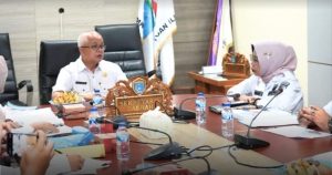 Siap Wujudkan Visi Indonesia Emas 2045 Sekda Muhsin Hadiri Kegiatan Forum Nasional Konsolidasi Rencana Aksi Pembangunan Kependudukan secara Virtual