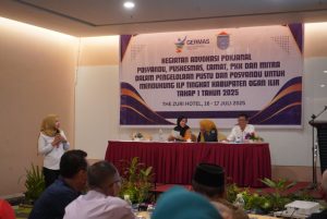 Pemkab Ogan Ilir Gelar Advokasi Kelompok Kerja Operasional Posyandu, Puskesmas, Camat, PKK dan Mitra