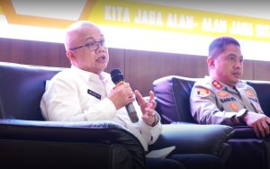 Sekda Ogan Ilir Gelar Rapat Koordinasi Penanggulangan Bencana Asap Akibat Kebakaran Hutan dan Lahan Tahun 2025 Bersama Forkopimda