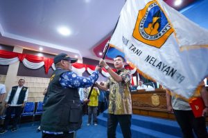 Bupati Panca Sebagai Ketua KTNA Sumsel Melantik Pemuda Tani Nelayan 13 Kabupaten/Kota Se Sumatera Selatan