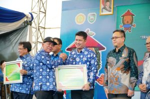 Pemkab OI Terima Penghargaan Abdi Bakti Tani Nelayan dalam Pembukaan Pekan Daerah XVI KTNA Provinsi Sumatera Selatan ‎Tahun 2025