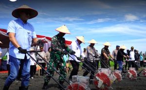 Pemkab OI Dukung Penuh Program Penanaman Jagung Serentak Kuartal IV dan Peresmian Gudang Ketahanaan Pangan Polri