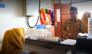 Wabup Ardani Melakukan observasi Lapangan Persiapan Evaluasi Penilaian Pelayanan Publik Tahun 2025