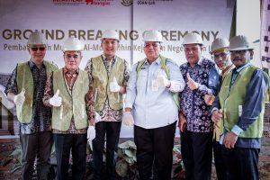 Wakil Bupati Ogan Ilir Hadiri Groundbreaking Ceremony Mushola Al-Musabbihin Kejaksaan Negeri Ogan Ilir