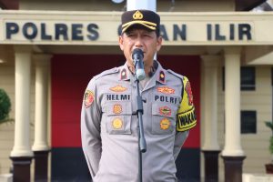 Wakapolres Ogan Ilir Beri Arahan dalam Apel Perbanyak Bersyukur dan Hindari Gaya Hidup Mewah
