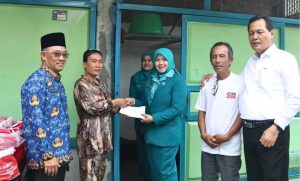 Bupati Santuni Korban Kebakaran dan Himbau Warga Waspada Cuaca Ekstrem