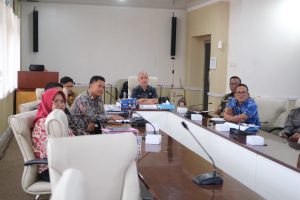 Asisten III Setda Muba Ikuti Arahan Pusat dari Ruang Randik