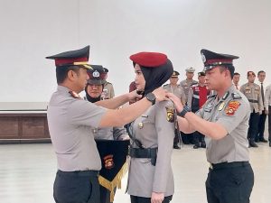 Kapolres Ogan Ilir Pimpin Upacara Pelantikan Kasat Res PPA dan PPO Polres ogan Ilir