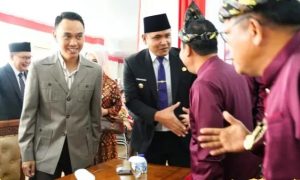 Wakil Walikota Prabumulih Hadiri Paripurna HUT Ogan Ilir ke 22