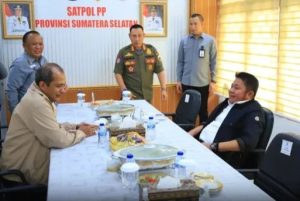 Gubernur Sumsel Terima Kunjungan Wamen Hukum RI