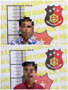 Dua Pelaku Cabul terhadap Mahasiswi Ditangkap dan Ditahan di polres ogan ilir