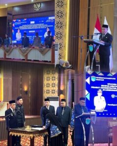 Wakil Bupati H. Ardani Lantik 135 Pejabat Pimpinan Tinggi, Administrator, dan Funsional