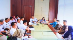 Wawako Prabumulih Terima Entry Meeting BPK Terkait LPK Kota Prabumulih Tahun 2025