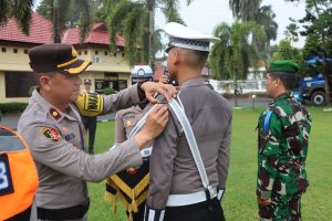 Polres Ogan Ilir Gelar Apel Operasi Keselamatan Musi 2026