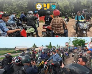 Kepala Dinas PUPR Ogan Ilir Dampingi Kunjungan Kerja Gubernur Sumsel Keliling 10 Kecamatan dengan Sepeda Motor