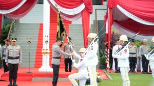 Polda Sumsel Gelar Penyambutan Kapolda Baru
