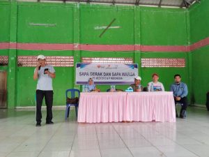 PT. Medco E&P Gelar Program Sapa Gerak di  Desa Pengabuan 